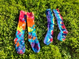 tie dye socks