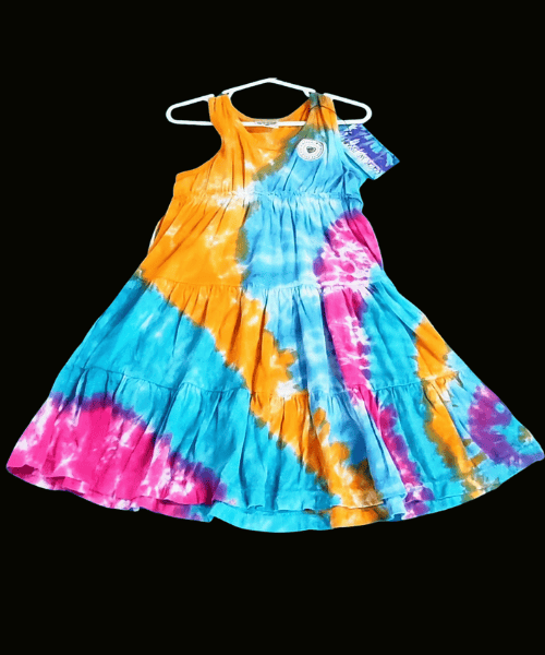Rainbow Toddler Dress - Size 2T