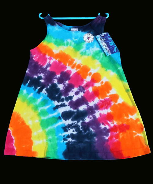 Rainbow Side Spiral - Size 4T