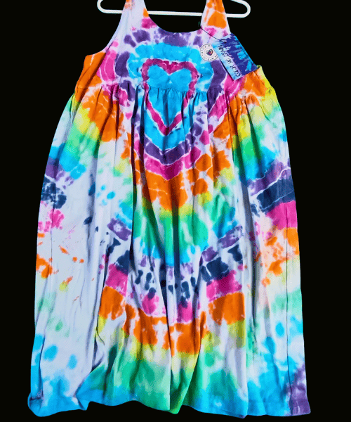 Heart Wave Dress - Size 8T