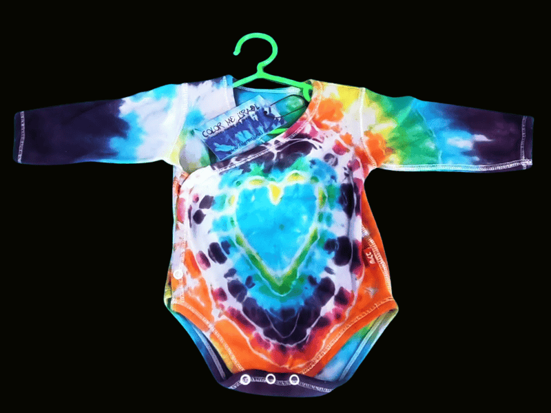 Blue Heart - Size 0-3 months