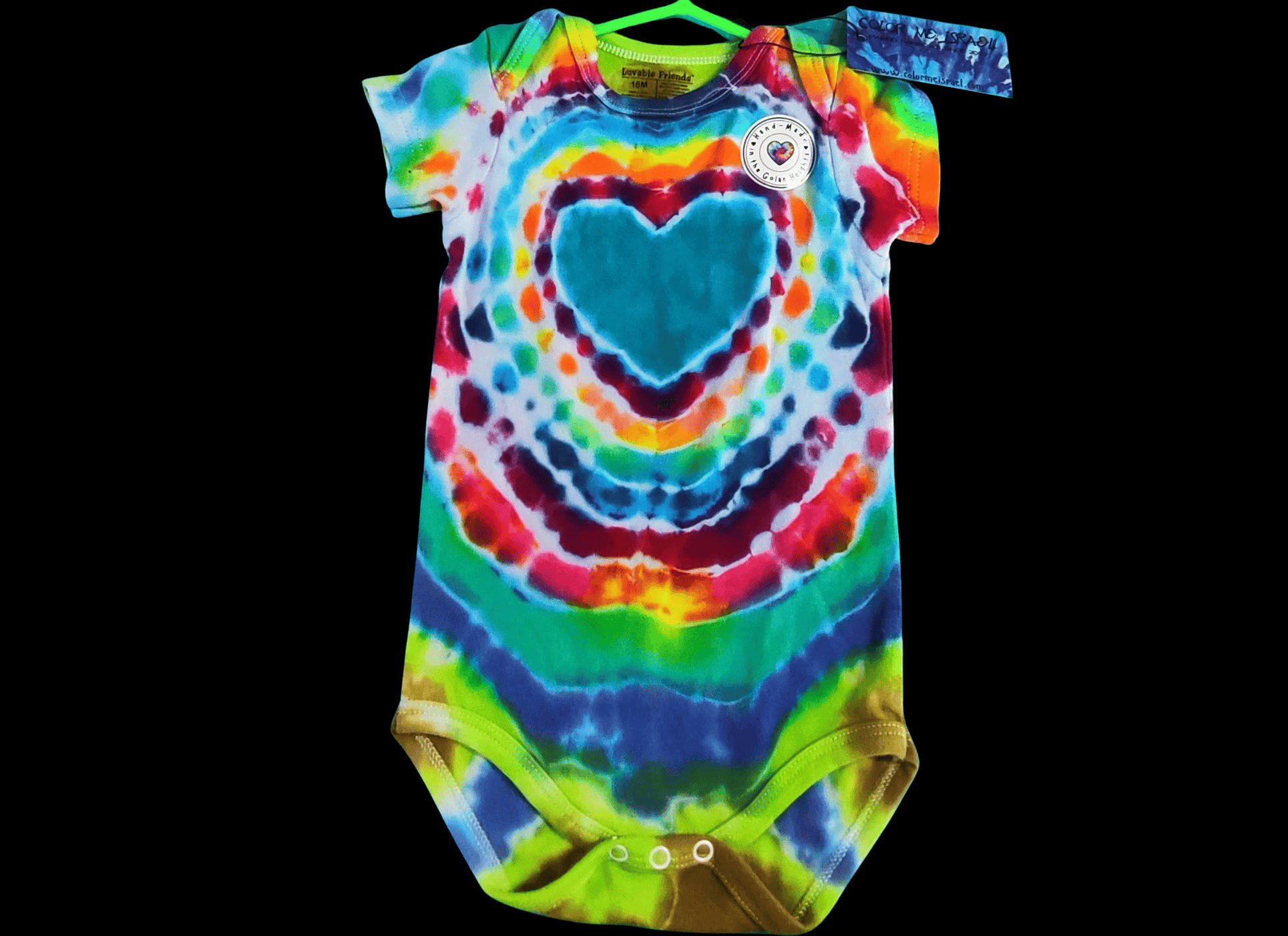 Earthy Rainbow Heart