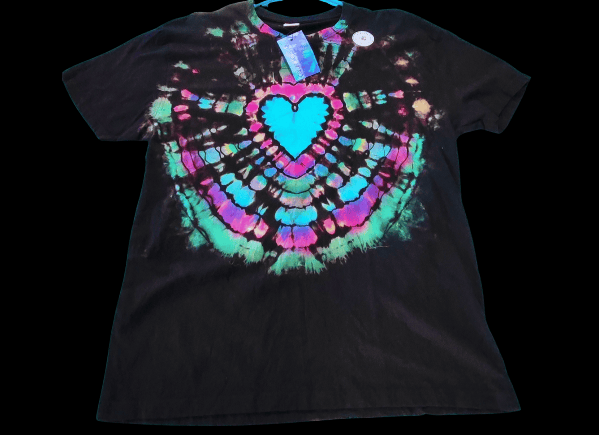 Reverse Rainbow Heart